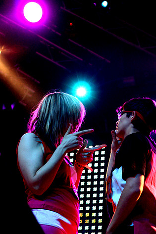 2005-06-16 - Le Tigre at Hultsfred, Hultsfred