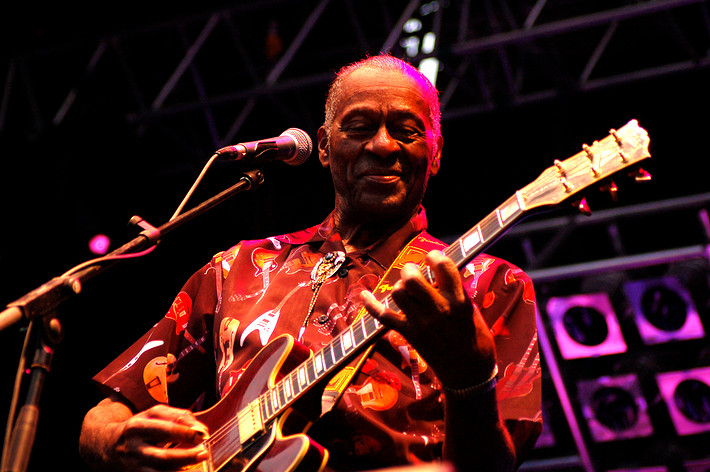 2007-07-14 - Chuck Berry från Ulriksdals slott, Stockholm