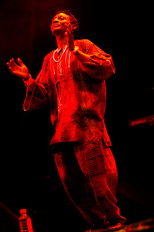 2007-07-28 - Sierra Leone's Refugee All stars at Storsjöyran, Östersund