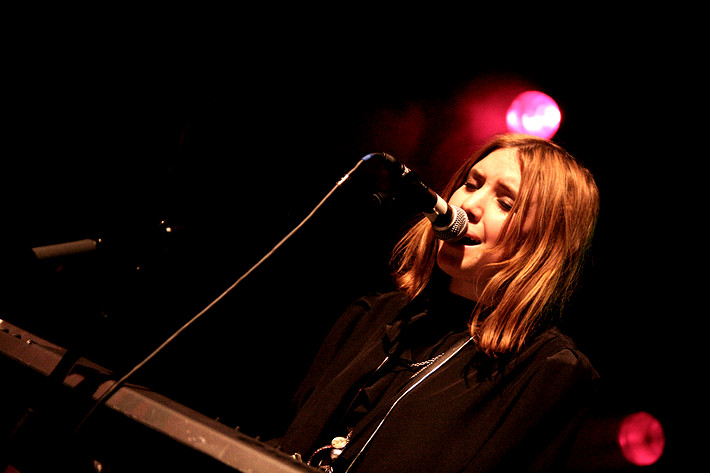 2007-12-01 - Lykke Li från Chalmers, Göteborg