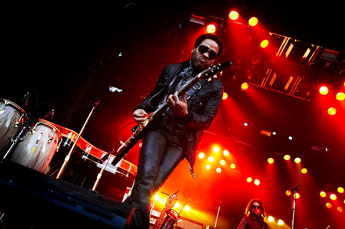 2008-06-05 - Lenny Kravitz från Sofiero, Helsingborg