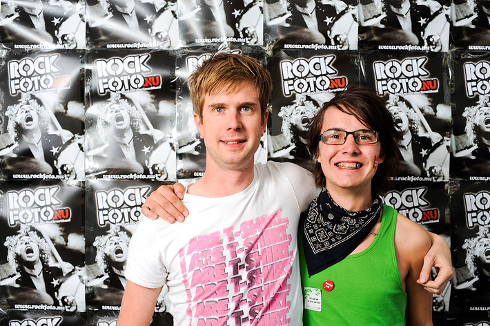 2008-06-26 - Rockfotostudion at Peace & Love, Borlänge