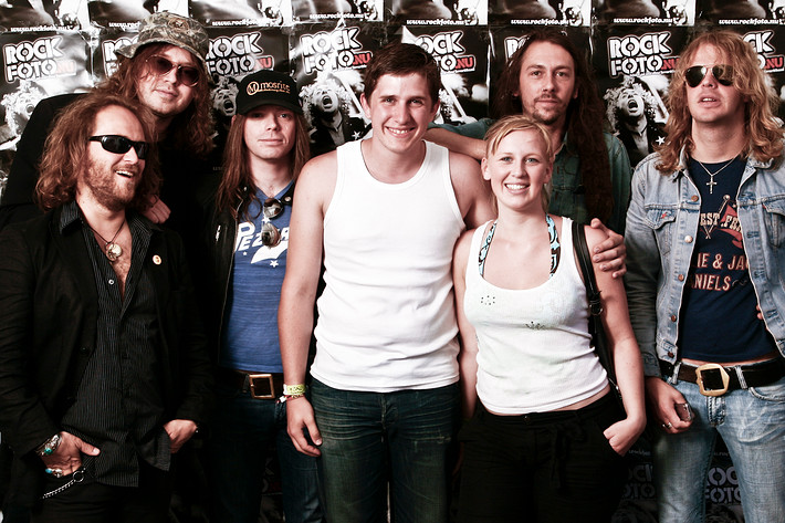2008-06-27 - Rockfotostudion at Peace & Love, Borlänge