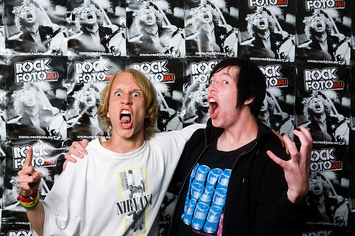 2008-06-28 - Rockfotostudion at Peace & Love, Borlänge