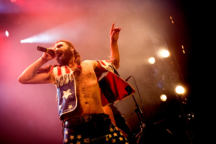 2008-08-02 - Turbonegro at Putte i Parken, Karlskoga