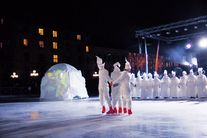 2009-02-12 - Contemporary on ice at Kungsträdgården, Stockholm