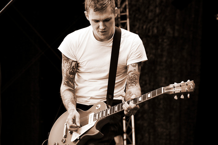 2009-06-25 - The Gaslight Anthem at West Coast Riot, Göteborg