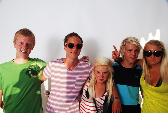 2009-06-27 - Rockfotostudion från Peace & Love, Borlänge