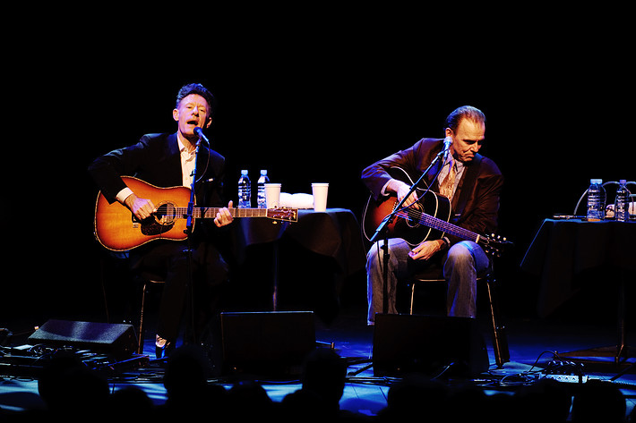 2010-02-08 - Lyle Lovett & John Hiatt at Cirkus, Stockholm