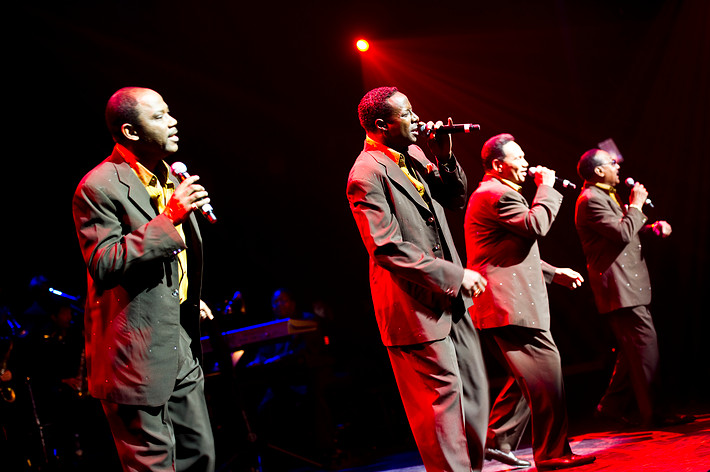 2010-03-08 - Four Tops at Cirkus, Stockholm