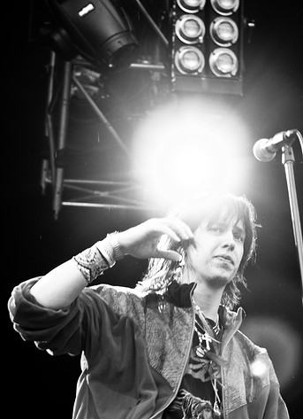 2010-06-30 - Julian Casablancas från Peace & Love, Borlänge