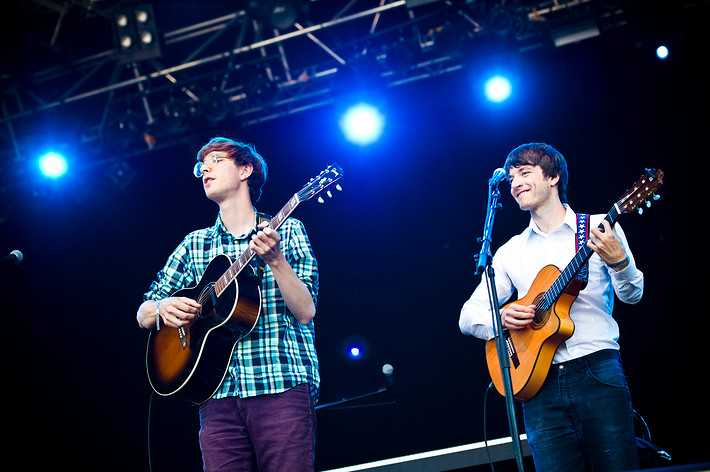 2010-07-02 - Kings of Convenience från Peace & Love, Borlänge