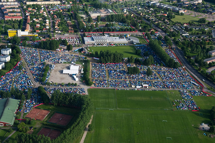 2010-07-02 - Områdesbilder från Peace & Love, Borlänge