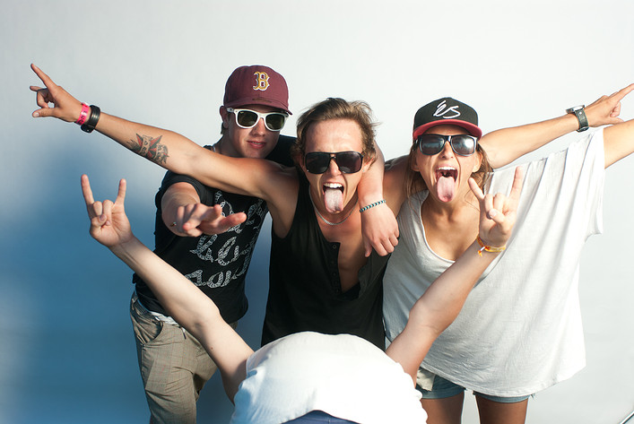 2010-07-02 - Rockfotostudion at Peace & Love, Borlänge
