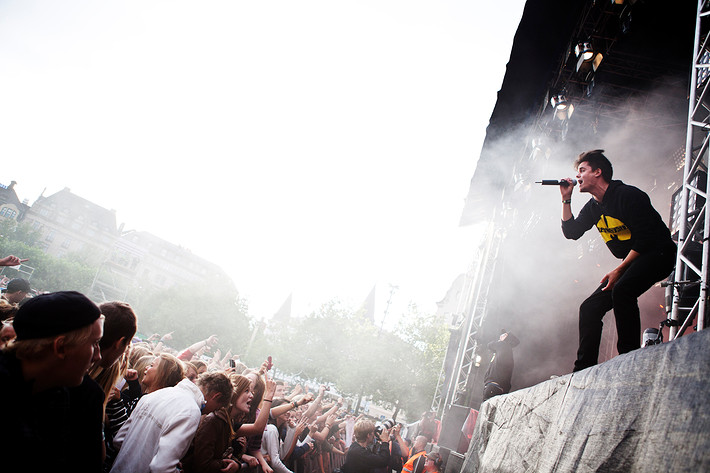 2010-08-21 - Maskinen at Malmöfestivalen, Malmö