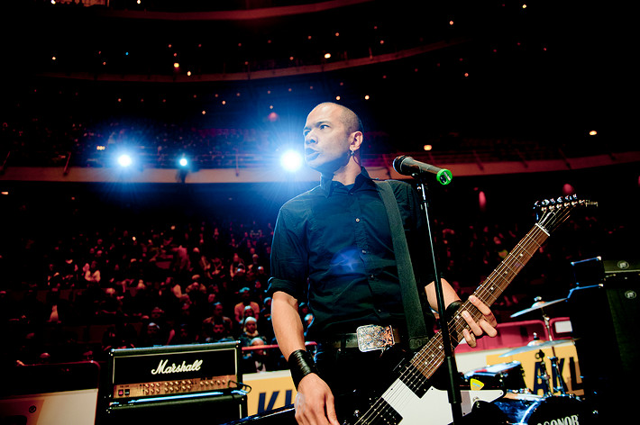 2010-10-09 - Danko Jones at Globen, Stockholm