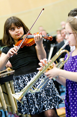 2011-03-22 - Göteborgs Symfoniker möter El Sistema-barnen at Hammarhallen, Göteborg