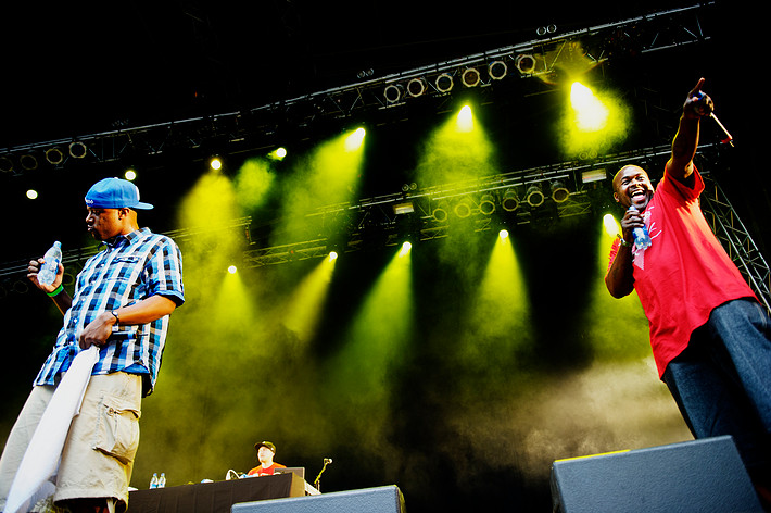 2011-06-30 - Cunninlynguists at Peace & Love, Borlänge