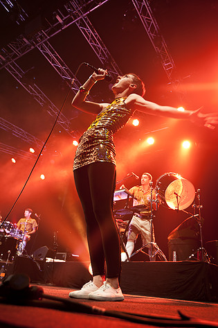 2011-07-02 - Yelle från Roskildefestivalen, Roskilde