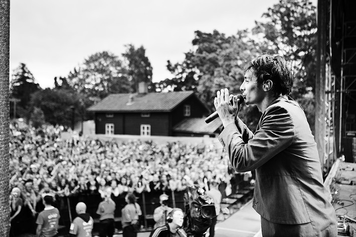 2011-07-02 - Daniel Adams-Ray at Peace & Love, Borlänge