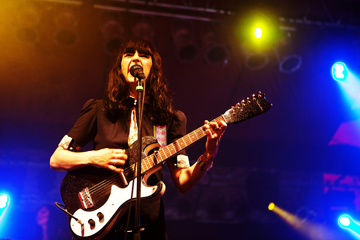 2011-07-15 - Dum Dum Girls från Hultsfredsfestivalen, Hultsfred