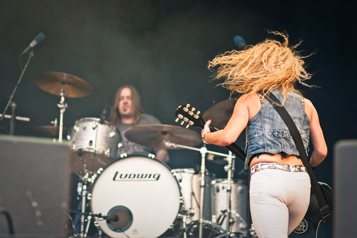 2011-07-16 - Nashville Pussy at Hultsfredsfestivalen, Hultsfred