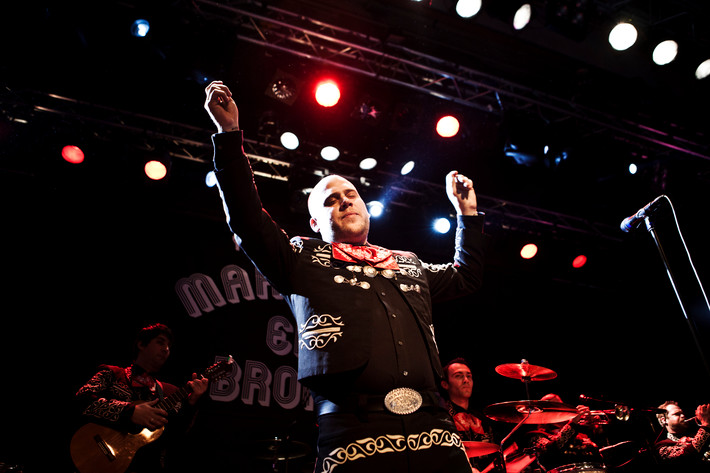 2011-12-10 - The Bronx mariachi El bronx at Debaser Medis, Stockholm