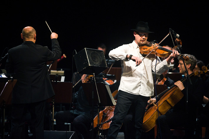 2012-04-12 - Kroke & Västerås Sinfonietta at Södra Teatern, Stockholm