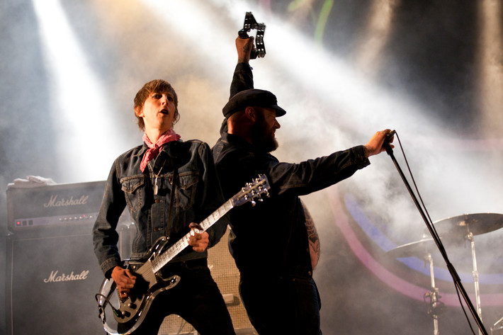 2012-06-29 - Turbonegro at Peace & Love, Borlänge