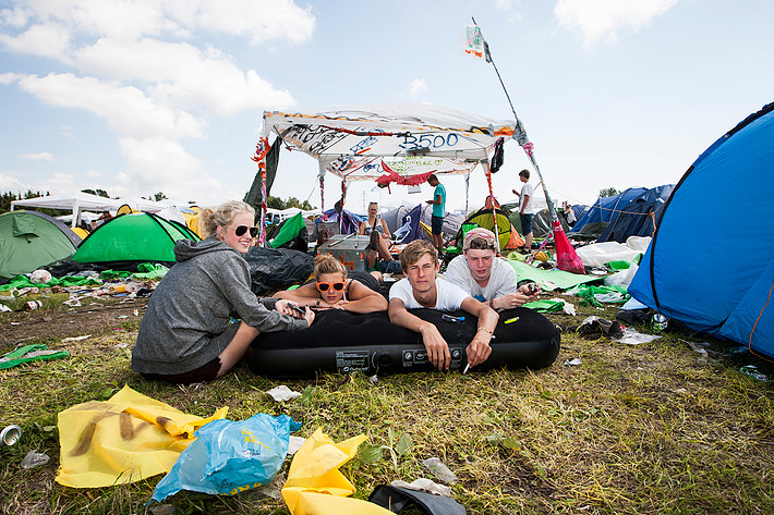 2012-07-08 - Områdesbilder at Roskildefestivalen, Roskilde