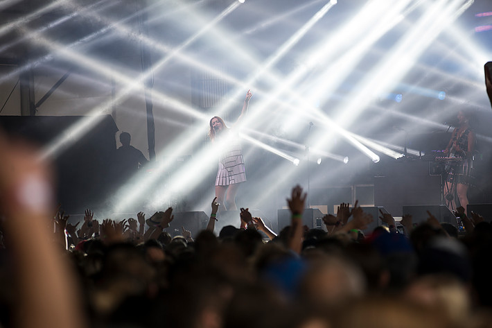 2013-06-27 - Icona Pop at Bråvalla, Norrköping