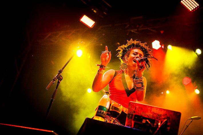 2013-08-08 - La Yegros at Way Out West, Göteborg