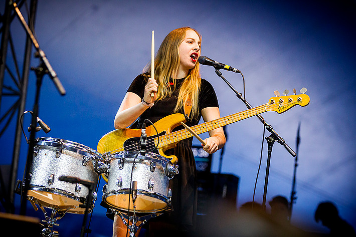 2013-08-09 - Haim at Way Out West, Göteborg