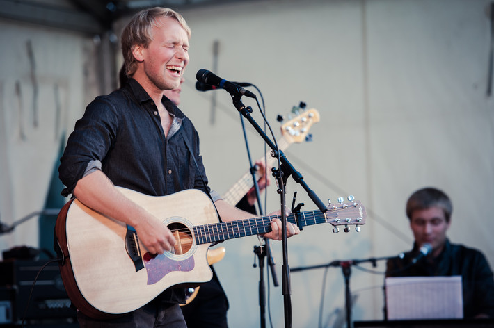 2013-08-31 - Oskar Lindwall at Växjö Visfestival, Växjö