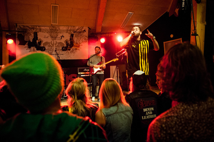 2013-10-12 - Quito & The Jahnaman band at Växjö tattoo festival, Växjö