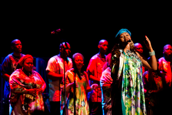 2013-10-29 - Soweto Gospel Choir at Cirkus, Stockholm